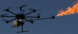 Motivul pentru care China introduce dronele cu aruncatoare de flacari