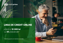 Linia de credit de la CreditPrime: creditarea online din România ajunge la un nou nivel