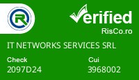 Date firma IT NETWORKS SERVICES SRL - Risco Verified