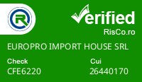 Date firma EUROPRO IMPORT HOUSE SRL - Risco Verified