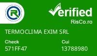 Date firma TERMOCLIMA EXIM SRL - Risco Verified