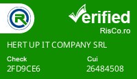 Date firma HERT UP IT COMPANY SRL - Risco Verified
