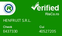 Date firma HENFRUIT S.R.L. - Risco Verified